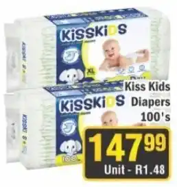 J&E Cash and Carry Kiss Kids Diapers offer