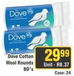 J&E Cash and Carry Dove Cotton Wool Rounds offer