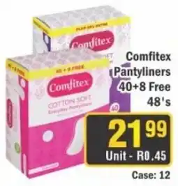 J&E Cash and Carry Comfitex Pantyliners offer