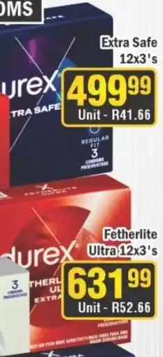 J&E Cash and Carry Durex Extra Safe offer