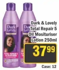 J&E Cash and Carry Dark & Lovely Total Repair 5 Oil Moisturiser Lotion offer