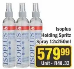 J&E Cash and Carry Isoplus Holding Spritz Spray offer