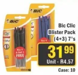 J&E Cash and Carry Bic Clic offer
