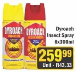J&E Cash and Carry Dyroach Insect Spray offer