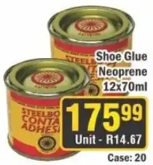 J&E Cash and Carry Steelbo Conta Adhesi Shoe Glue Neoprene offer