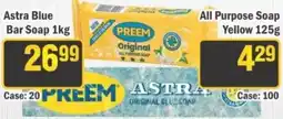 J&E Cash and Carry Astra Blue Bar Soap offer