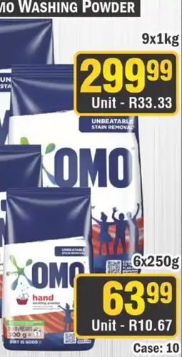 J&E Cash and Carry OMO Washing Powder offer