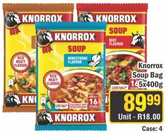J&E Cash and Carry Knorrox Soup offer