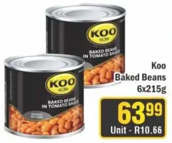 J&E Cash and Carry Koo Baked Beans offer