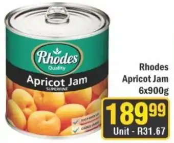J&E Cash and Carry Rhodes Apricot Jam offer