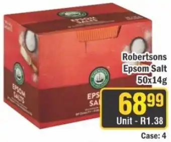 J&E Cash and Carry Robertsons Epsom Salt offer