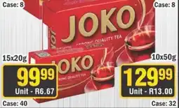 J&E Cash and Carry JOKO STRONG QUALITY TEA offer