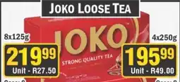 J&E Cash and Carry Joko Loose Tea offer