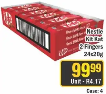 J&E Cash and Carry Nestle Kit Kat 2 Fingers offer