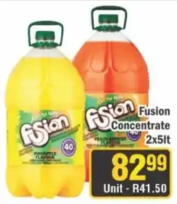J&E Cash and Carry Fusion Concentrate offer