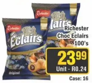 J&E Cash and Carry Richester Choc Eclairs offer