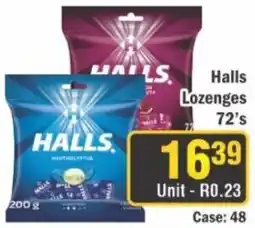 J&E Cash and Carry Halls Lozenges offer