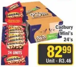 J&E Cash and Carry Cadbury Mini's offer