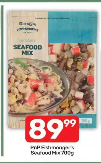 Pick n Pay PnP Fishmonger's Seafood Mix 700g offer