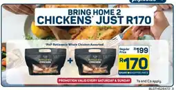 Pick n Pay PnP Rotisserie Whole Chicken Assorted offer