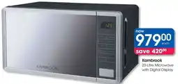 Clicks Kambrook 20-Litre Microwave with Digital Display offer