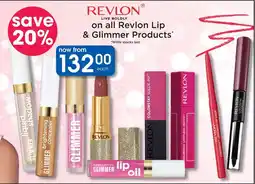 Clicks Revlon Lip & Glimmer Products offer