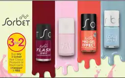 Clicks Sorbet Nail Colour Products or Treatments offer