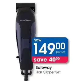 Clicks Safeway Hair Clipper Set offer