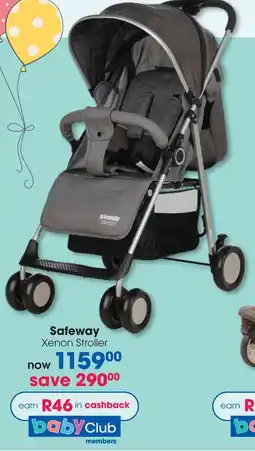 Clicks Safeway Xenon Stroller offer