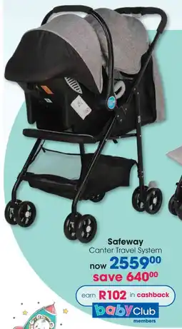 Clicks Safeway Canter Travel System offer