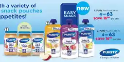 Clicks Purity Third Food offer