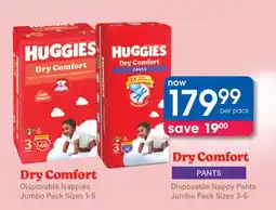 Clicks Huggies Dry Comfort Pants offer