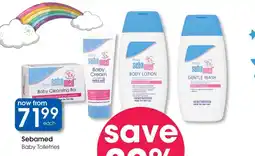 Clicks Sebamed Baby Toiletries offer