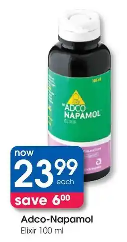 Clicks Adco-Napamol Elixir offer