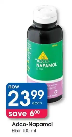 Clicks Adco-Napamol Elixir offer