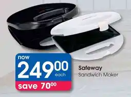Clicks Safeway Sandwich Maker offer