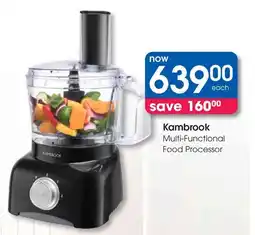 Clicks Kambrook Multi-Functional Food Processor offer