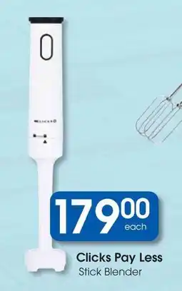 Clicks Wolters Stick Blender offer