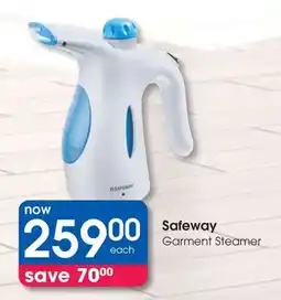 Clicks Safeway Garment Steamer offer