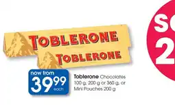 Clicks Toblerone Chocolates offer