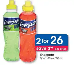 Clicks Energade Sports Drink offer