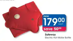 Clicks Safeway Electric Hot-Water Bottle offer