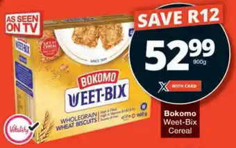 Checkers Bokomo Weet-Bix Cereal offer