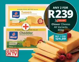 Checkers Clover Cheese offer