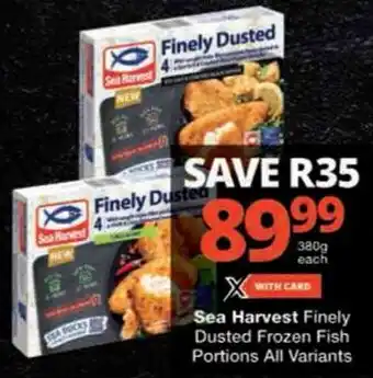Sea Harvest Finely Dusted Frozen Fish Portions