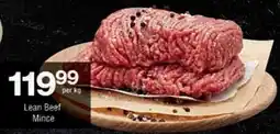 Checkers Lean Beef Mince offer