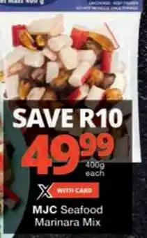 Checkers MJC Seafood Marinara Mix offer