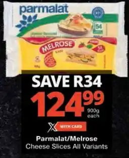 Checkers Parmalat/Melrose Cheese Slices offer