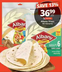 Checkers Albany Wraps offer