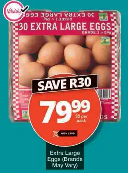 Checkers Vitality 30 Extra Large Eggs offer